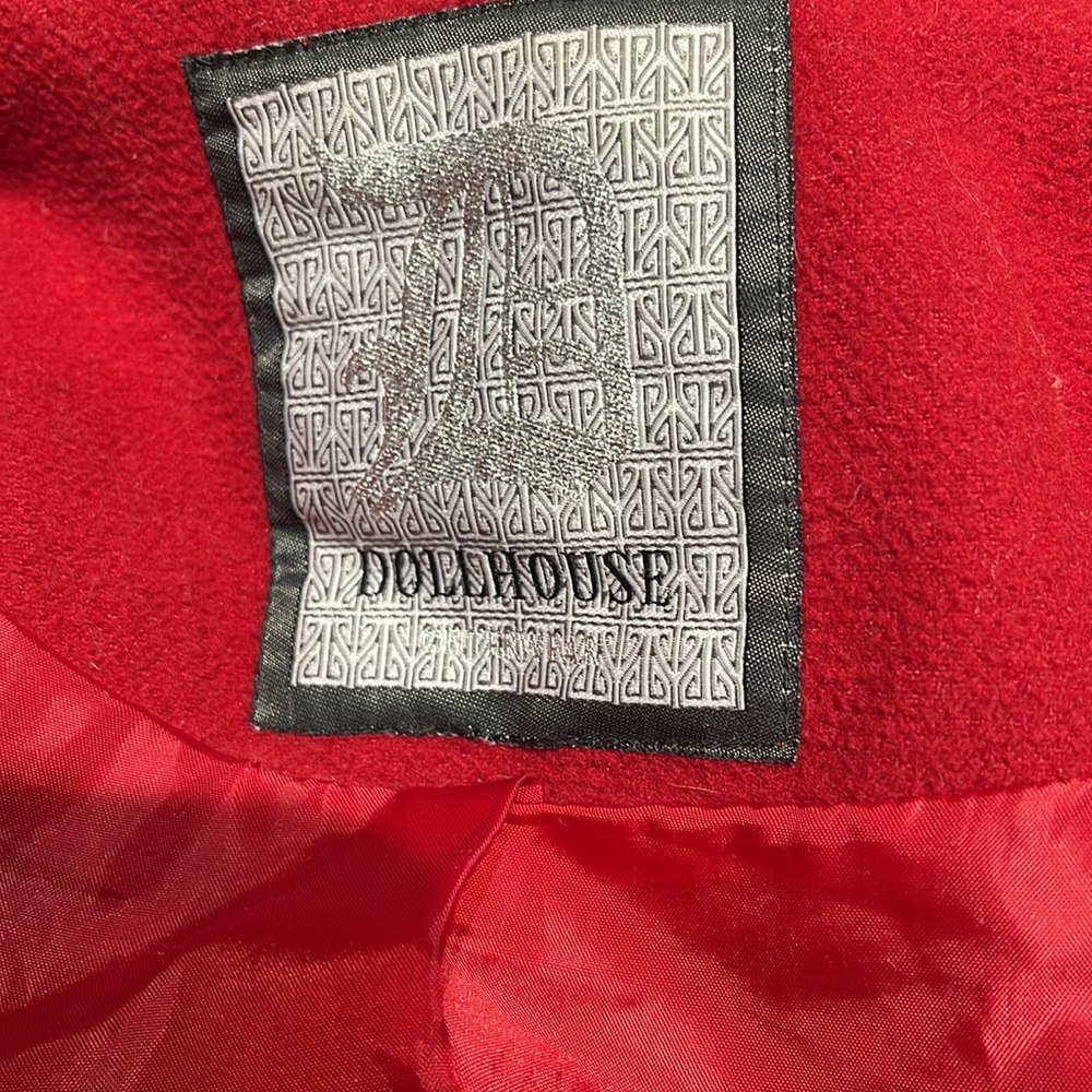 Red spring/ fall coat - Picture 4 of 4